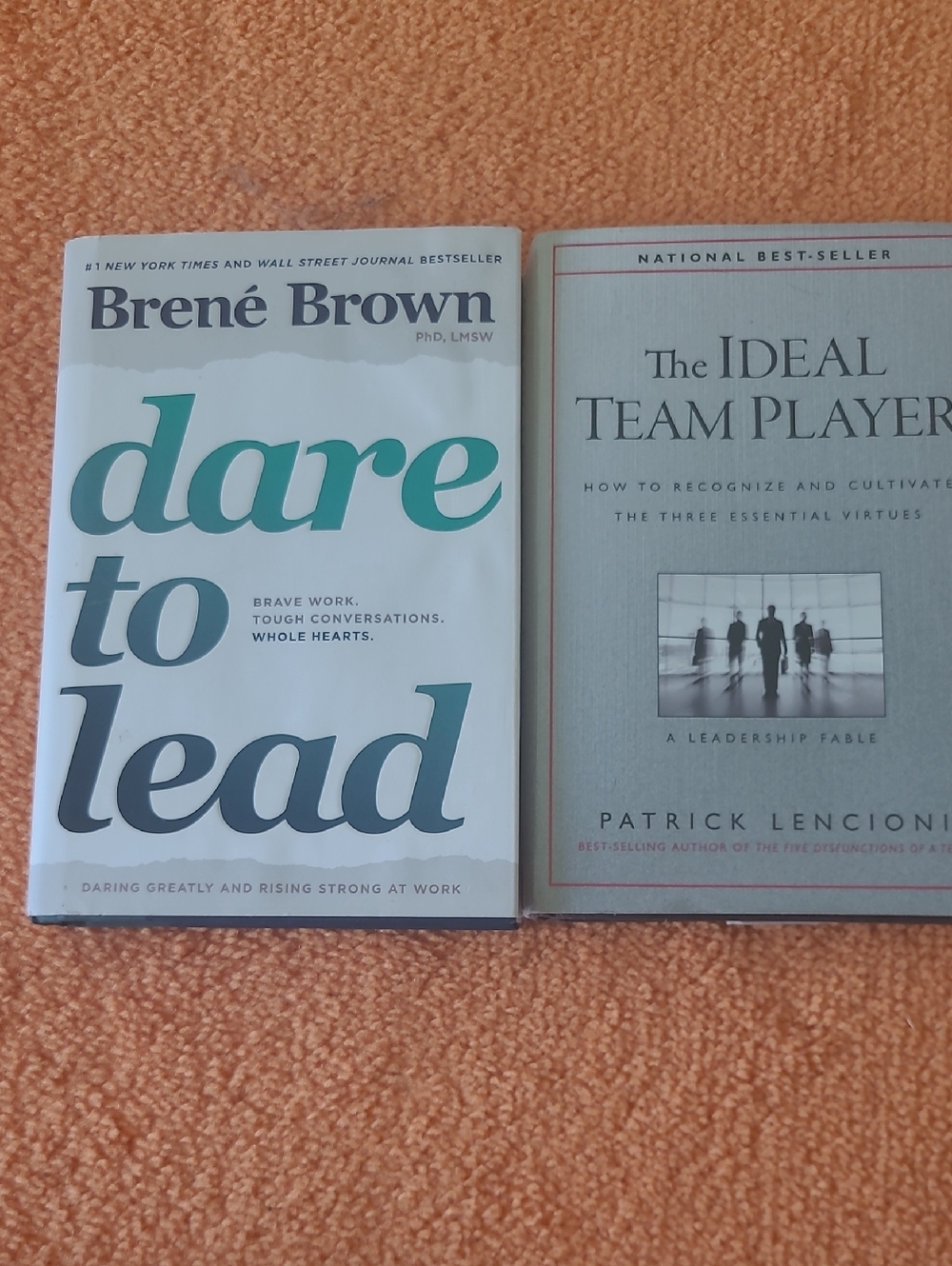 Dare to Lead - The Ideal Team Player Hardcover Books